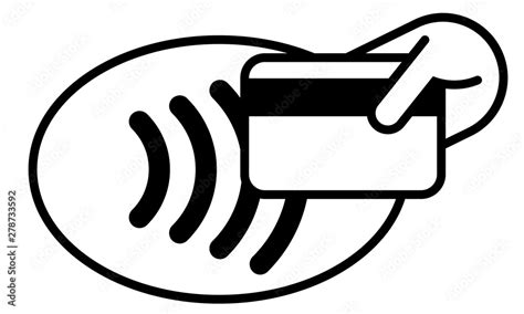 nfc in credit cards|contactless symbol on card.